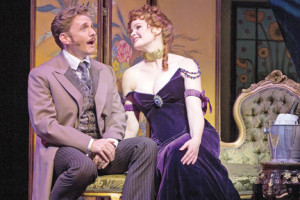 Kate Baldwin and Jason Danieley in “Can-Can” at Paper Mill Playhouse. --Courtesy Matthew Murphy