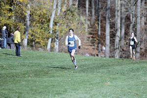 Blaise Ferro of Christian Brothers Academy took first place in the NJSIAA Non-Public A race with a time of 15:51 to help the Colts win their fifth consecutive Non-Public A title. --Sean Simmons