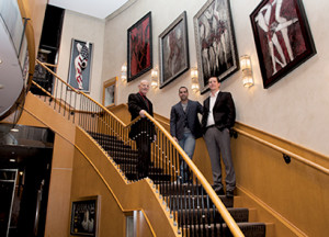 Gotham's two-floor venue doubles as an art gallery. --Tina Colella