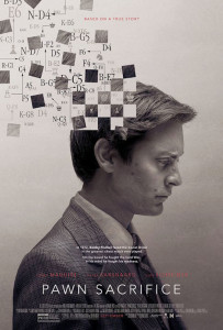 Tobey Maguire stars as Bobby Fischer in “Pawn Sacrifice.”