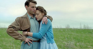 Emory Cohen and Saoirse Ronan star in “Brooklyn.” Photo courtesy Kerry Brown, Fox Searchlight Pictures