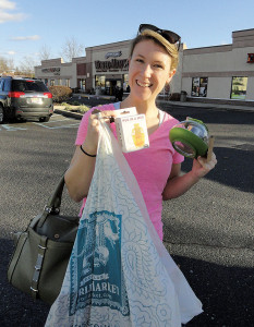 Heather Otten of Colts Neck said she enjoyed browsing World Market for unusual Christmas gifts.
