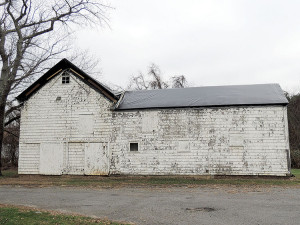 The white barn at Laird's.