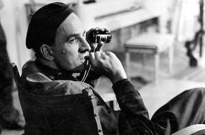 (FILES) This file picture taken in the 1960s in Sweden shows legendary Swedish filmmaker and theater director Ingmar Bergman shooting a movie. Swedish film director Ingmar Bergman died Monday aged 89, his sister Eva told the TT news agency. AFP PHOTO PRESSENBILD (Photo credit should read BONNIERS HYLEN/AFP/Getty Images)