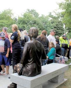 Hanlon’s monument was dedicated at the NJ Run for the Fallen event Sept. 27 at the NJ Vietnam Era Museum & Education Center in Holmdel. Photo courtesy NJ Run for the Fallen