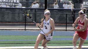 Kyra Weiner had 3 goals and 2 assists in RFH’s state championship win over Bernards