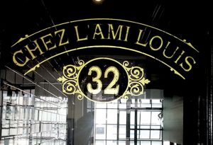 For Restaurant Chez L'Ami in Paris, France. 