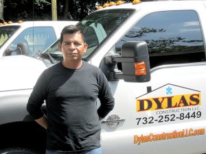 Lauro Morales-Franco immigrated to Red Bank from his native Mexico and has started his own masonry/construction business.
