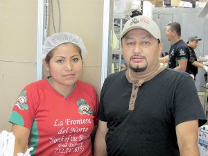 When Nelson Beltranena (pictured with his employee Rocio Sanchez) left his native El Salvador and came to the U.S. he took what he learned working in area restaurants to open his own, North of the Border, in Red Bank.