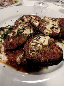 The classic Eggplant Napoleon was nicely done at Patricia’s.