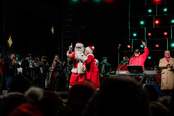 Red Bank’s holiday season with the Town Lighting and Holiday Express Concert 
