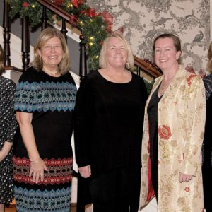 01/17/19, Taylor-Butler House Hosted "Mistletoe" Event For Monmouth County Historical Association, Middletown, NJ, Elizabeth Urbanski, Kathy Jones, Liz Thees, Vera Hough, Linda Bricker