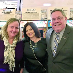 03/21/19, Silverball Winter Gala: Pinball for Autism Awareness, Asbury Park’s Silverball Museum, NJ, Laura Williams, Francine Catanese, Tom Baffuto