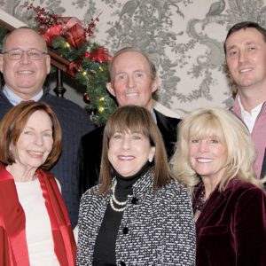 01/17/19, Taylor-Butler House Hosted "Mistletoe" Event For Monmouth County Historical Association, Middletown, NJ, Gail Duffy, Paula Metz, Marilyn Broege, Nick McCabe, Mark Gilbertson, Chris Meagher
