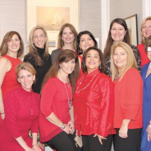 02/14/19, Monmouth County Historical Association Held 12th Annual Red Luncheon, Rumson Country Club, Rumson, NJ, Linda Bricker, Heather Viola, Jennifer Collins, Gwendolyn Wisely, Ali McMenamy, Debra Petrone, Christianna Harvey, Amy Almasy, Nicole Rice, Vicky Burke, Kim Kennedy, Mary Ann LaSardo