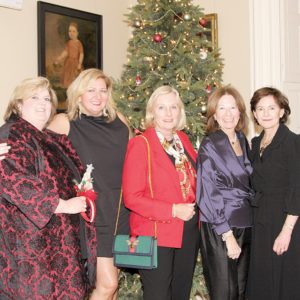 01/17/19, Taylor-Butler House Hosted "Mistletoe" Event For Monmouth County Historical Association, Middletown, NJ, Gwendolyn Wisely, Sandy Jones, Christianna Harvey, Cindy Wilby, Daren Hutchinson, Mara Browndorf, Linda Bricker
