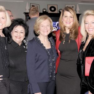 01/24/19, Santa For Lunch Break Was A Sold-Out Success At The Count Basie Center For The Arts, Red Bank, NJ, Carol Stillwell, Anita Roselle, Patty Micale, Serena DiMaso, Valerie Montecalvo