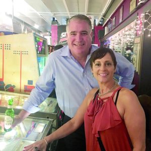 03/21/19, Silverball Winter Gala: Pinball for Autism Awareness, Asbury Park’s Silverball Museum, NJ, Ed Flego, Holly Flego