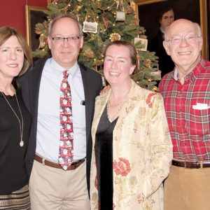 01/17/19, Taylor-Butler House Hosted "Mistletoe" Event For Monmouth County Historical Association, Middletown, NJ, Cynthia Neff, Bob Neff, Vera Hough, Randall Gabrielan