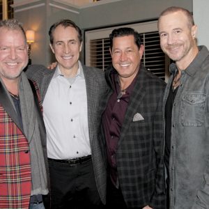 01/24/19, Santa For Lunch Break Was A Sold-Out Success At The Count Basie Center For The Arts, Red Bank, NJ, Brian Kirk, John Klein, Peter Roselle, Michael Ghegan