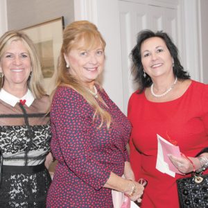 title="02/14/19, Monmouth County Historical Association Held 12th Annual Red Luncheon, Rumson Country Club, Rumson, NJ, Kathy Donnelly, Roseann Paone, Barbara Sancilardi"