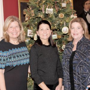 01/17/19, Taylor-Butler House Hosted "Mistletoe" Event For Monmouth County Historical Association, Middletown, NJ, Kathy Jones, Lisa Wilson, Linda Bricker