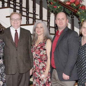 01/17/19, Taylor-Butler House Hosted "Mistletoe" Event For Monmouth County Historical Association, Middletown, NJ, Jemma Giller, Graham Giller, Patty Githens, Will Githens, Elizabeth Urbanski