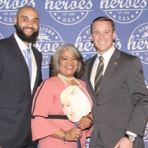02/14/19, Hometown Heroes 10th Anniversary Gala And Awards Show, Brookdale Community College Performing Arts Center, Lincroft, NJ, Mychal Mills, Jackeline Mejias-Fuertes, Rick Brandt