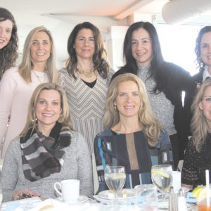 02/07/19, Red Bank Regional But Backer Foundation Presented "Snowflakes and Sandcastles" Luncheon, McLoone’s Pier House, Long Branch, Tara Gibb, Tracy Marucci, Michele Stark, Lisa Carol, Carrie Glynn, Tara Langan, Kathleen Ferigno, Amy Almasy