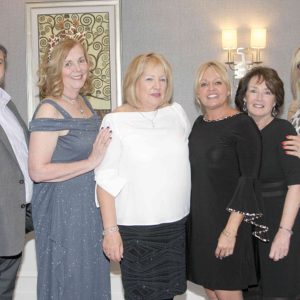 03/07/19, CFC Loud N Clear Foundation's Sold-Out "Circle Of Life" Winter Gala, Battleground Country Club, Manalapan, NJ, Mark Telymonde, Ruth Caswell, Sandy Craig, Lynn Regan, Susan Dominguez, Diane McCarthy