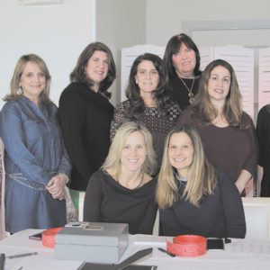 02/07/19, Red Bank Regional But Backer Foundation Presented "Snowflakes and Sandcastles" Luncheon, McLoone’s Pier House, Long Branch, Lu White, Joyce Fernandes, Patti Forsman, Annie Swartz, Donna Loftus, Valerie Kostic, Peggy Mercereau, Kelly Dengler, Kristin Grassi