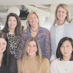 02/07/19, Red Bank Regional But Backer Foundation Presented "Snowflakes and Sandcastles" Luncheon, McLoone’s Pier House, Long Branch, Jill Conway, Kim Brockway, Nancy Cody, Lisa White, Cristen Goldzweig, Edwina Bynoe