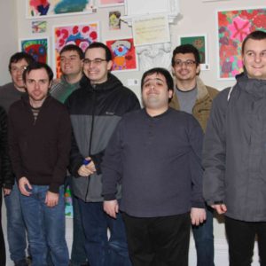 03/14/19, OASIS TLC Held Annual Art Show And Sale: "Art OASIS", Beauregard Fine Art, Rumson, NJ,  student interns