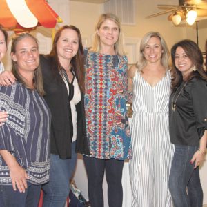 04/25/19, Rumson PTO's Parent's Night Out Fundraiser: Boardwalk Bound, Surfrider Beach Club, Sea Bright, NJ, Kim Mugarro, Monica Mulheren, Melissa Lane, Shae Jones, Elizabeth Kirk, Lori Rongetti, Jamie Greenleaf