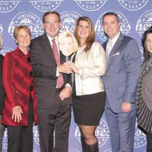 title="02/14/19, Hometown Heroes 10th Anniversary Gala And Awards Show, Brookdale Community College Performing Arts Center, Lincroft, NJ, Lori McLane, Patty Springsteen, Dave Springsteen, Serena DiMaso, Nick Ponzio, Mary Ann Larkin"