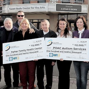 01/24/19, Hope Concert 10: The Final Hope Concert Will Benefit Parker Family Health Center And POAC Autism Services, Count Basie Center for the Arts, Red Bank, NJ, Adam Phillipson, Bobby Bandiera, Izzy Sackowitz, Gina Petillo, John Horl, Simone Tellini, Janine Sacewitz, Maria Sorenson