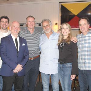 04/25/19, Eighth Annual Rocking' By The River Will Benefit Cristine Meredith Miele Foundation, Rumson Country Club Riverhouse, Rumson, NJ, John Collins, Rob McTaggert, Tom Coughlin, Pete Gilbertson, Barry Packin, Kelly Dewkett, Jack McClun, Darren Beatty