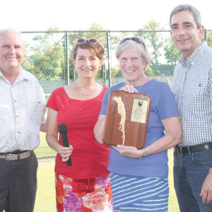 07/25/19, SANDY HOOK FOUNDATION HONORS BETSY BARRETT AT RECENT FUNDRAISER, Seabright Lawn Tennis & Cricket Club, Rumson, NJ, Pete McCarthy, Jennifer Nersesian, Betsy Barrett, Joshua Laird