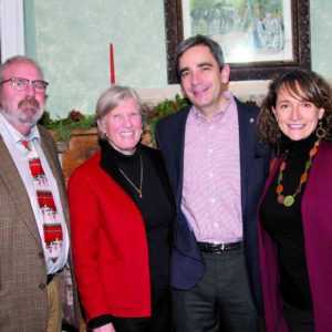 01/18/18, Sandy Hook Foundation's Holiday Celebration At Fort Hancock History House, Sandy Hook, NJ, Dave Hawkins, Laurie Bratone, Tim Dillingham, Pim VanHemmen