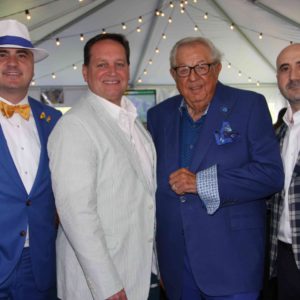 05/24/18, Monmouth Park Charity Fund's 15th Annual Kentucky Derby Day Celebration, Blu Grotto Outdoor Garden, Monmouth Park Racetrack, NJ, Michael Duru, Tom Hayes, Joseph Roselle, Matt Duru