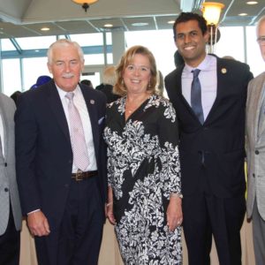 05/31/18, Mental Health Association's Annual Dinner, Oyster Point Hotel, Red Bank, NJ, Tom Schember, Eric Houghtaling, Wendy DePedro, Sen. Vin Gopal, George Whitelaw