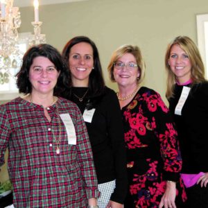 01/04/18, Visiting Nurse Association Of Central Jersey Hospice Held Holiday House Tour, Salt Creek Grille, Rumson, NJ, Karen Saad, Lauren Porter, Linda Bricker, Amy Almasy