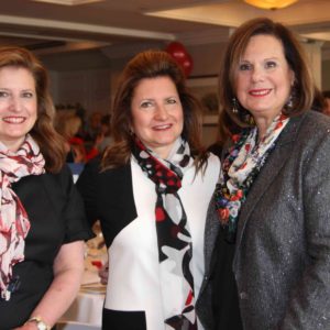 02/08/18, Monmouth County Historical Association Held 'Red': A Ladies Valentine Luncheon, Rumson Country Club, Rumson, NJ, Lisa Docs, Debbie Docs, Mindy Minerva