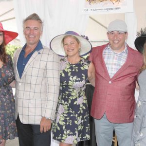 05/16/19, 16th Annual Kentucky Derby Day Celebration Will Benefit Monmouth Park Charity Fund, Oceanport, NJ, Krista Olsen Dibsie, Tim Diehl, Jennifer Diehl, Richard Fragiacomo, Francesca Fragiacomo