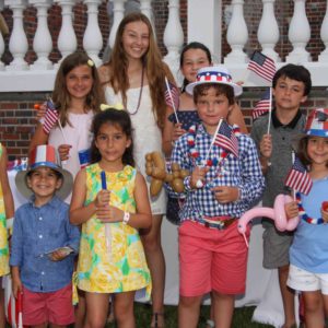 07/12/18, Family Fireworks On The Navesink Lit Up The Red Bank Sky To Benefit Riverview Medical Center, NJ, Lars Enstrom, Kelli Enstrom, Steve Scopellite, Madeline Scopellite, Melanie Scopellite