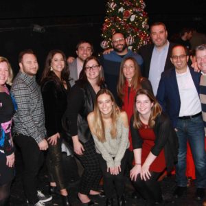 01/25/18, Count Basie Theatre's Annual Holiday Party Was Held On Theater Stage, Red Bank, NJ, Adam Phillipson, Maria Sorensen, Izzy Sackowitz, Jon Vena, Yvonne Scudiery, Joe Pulito, Kayla Prendergast, Caileigh Nerney, Nick McMahon, Andrew Musser, Jamie Ferlanti, Ann Marie Keenan