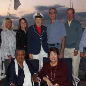 10/18/18, Monmouth Museum's Sunset Fiesta On The River, Shrewsbury Sailing and Yacht Club, Oceanport, NJ, Faye Zealand, Marianne Ficarra, Dan Fenski, Robin Fizmaurice, Linda Smith, Gloria Nilson, Michael Rubin, Ben Fleischner, Jeff Wrightson