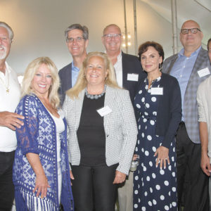 07/11/19, JERSEY SHORE PARTNERSHIP’S SUMMER CELEBRATION AT SANDY HOOK, Fort Hancock, Sandy Hook, NJ, Frank Montecalvo, Valerie Montecalvo, Tom Cawley, Diane Cawley, Gary Sondermeyer, Monica Everitt, Chris Alviggi, Frankie Montecalvo