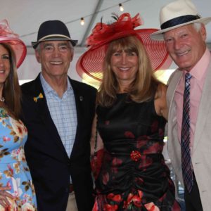 05/24/18, Monmouth Park Charity Fund's 15th Annual Kentucky Derby Day Celebration, Blu Grotto Outdoor Garden, Monmouth Park Racetrack, NJ, Serena DiMaso, John Lloyd, Janie Nagle, Phil Villapiano