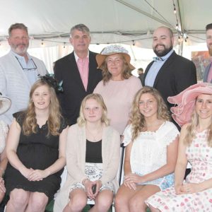 05/16/19, 16th Annual Kentucky Derby Day Celebration Will Benefit Monmouth Park Charity Fund, Oceanport, NJ, Paula, Jennianne, Isabella, Grace Black, Elizabeth Black DuCharme, Christopher, William Jr., Rebecca, William Black III, Robert DuCharme